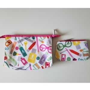 Set of Clinique Cosmetic Bags